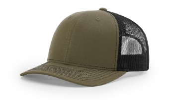 Richardson Mesh Back Cap - Loden/Black